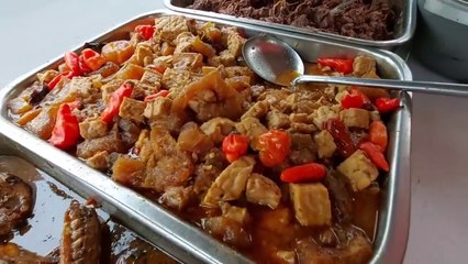PERSIAPAN DARI JAM 3 PAGI - GUDEG JOGJA PAKAI AYAM BAKAR MADU !! WOW JUARA !! INDONESIAN STREET FOOD