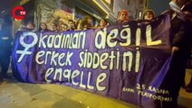 Kadınların Taksim'deki Eylemine Polis Müdahalesi! Cumhuriyet TV Alandan Bildiriyor