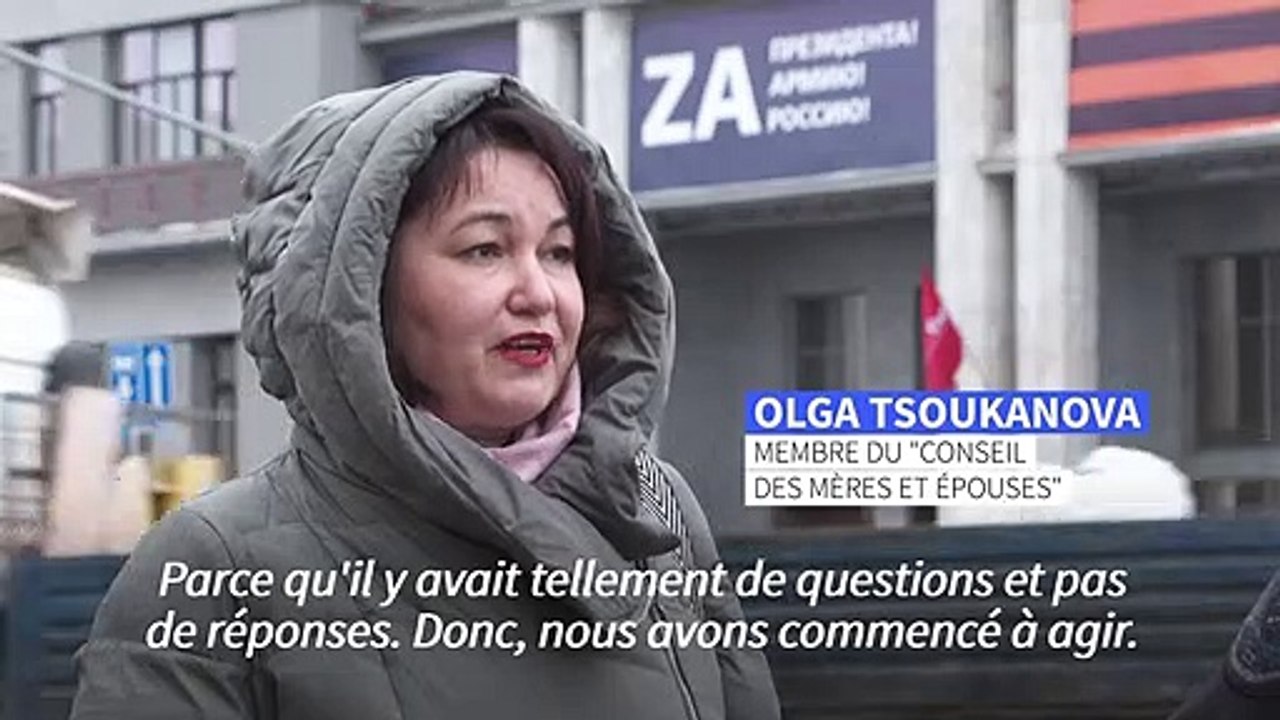 En Russie, des femmes et mères de soldats russes à la recherche de réponses