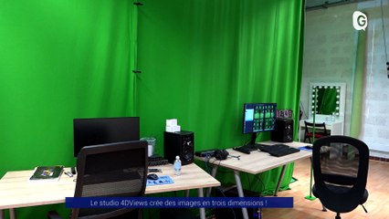 Reportage - Le studio 4DViews crée des images en trois dimensions !