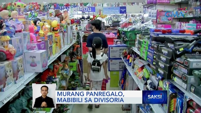 Murang panregalo, mabibili sa Divisoria | Saksi