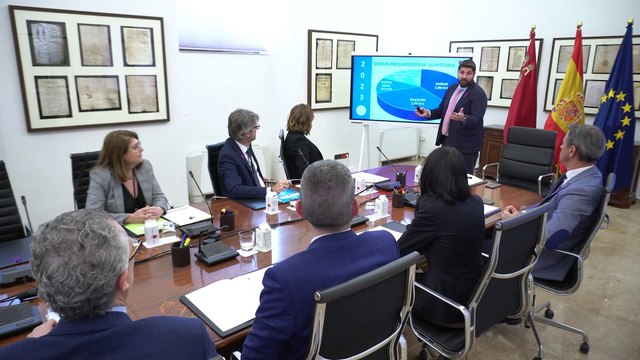 Consejo de Gobierno extraordinario, celebrado este viernes, para la aprobación de los presupuestos autonómicos de 2023.