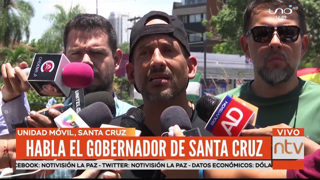 Camacho convoca a reunión a líderes cruceños para determinar nuevas acciones por el censo