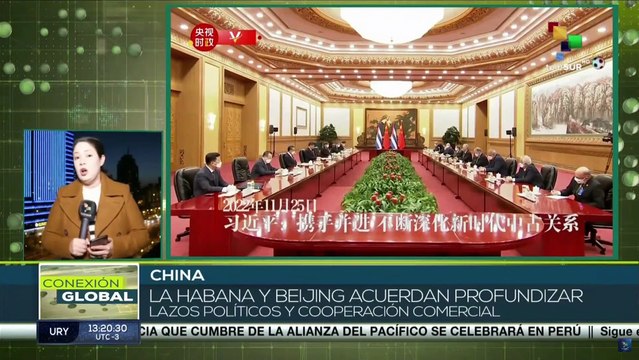 Pdtes. de Cuba y China destacan el fortalecimiento de los nexos bilaterales