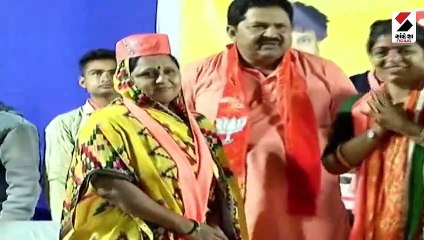 હસમુખ ઠાકોર અને રંજનબેન ખાંટ જોડાયા ભાજપમાં