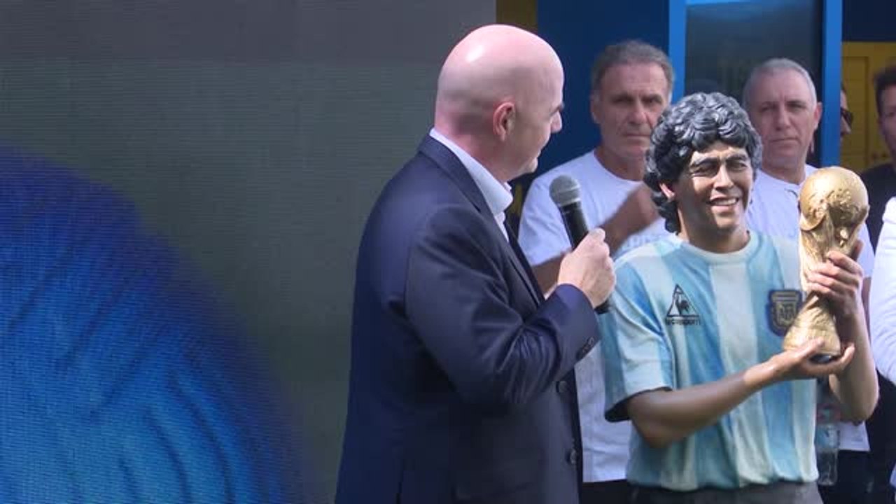 Infantino über Maradona: 'Diego ist unsterblich'