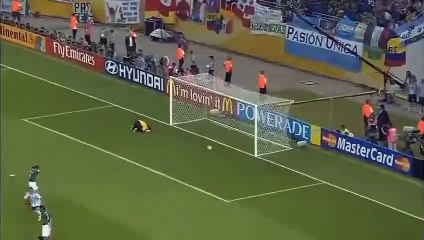 El gol de Maxi Rodríguez a México