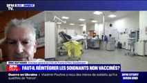 Réintégration des soignants non-vaccinés: 