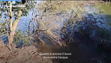 Lido di Volano, onda del mare invade strade e case