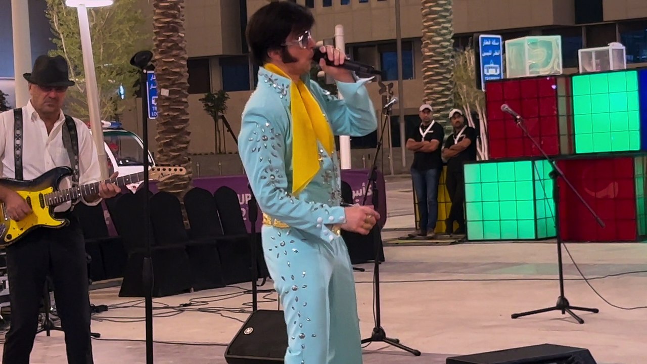Elvis Presley Back to Life for the World Cup Qatar 2022