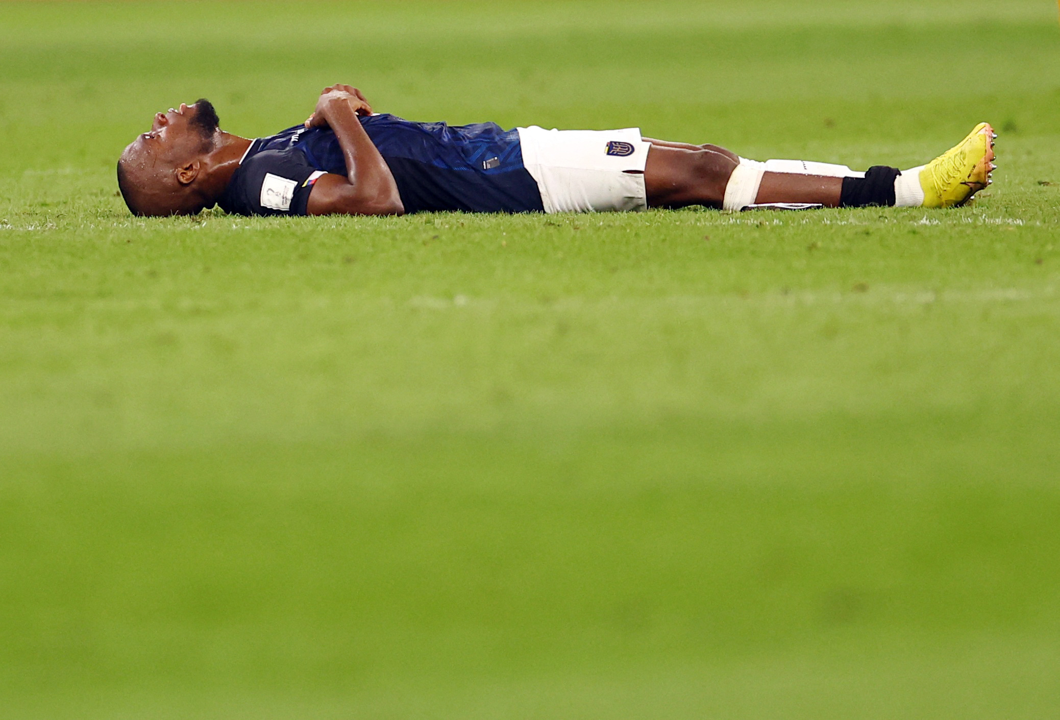 Coupe du Monde 2022 - Terrible : Enner Valencia sort sur une civière