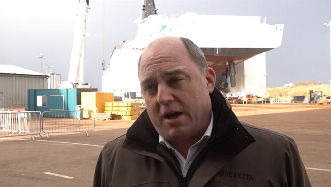 Ben Wallace: Attacks on Ukraine infrastructure sign of Putin’s desperation