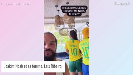 Coupe du monde au Qatar : Joakim Noah désespéré, sa femme Lais le rend "dingue" à cause du Brésil !