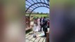 Tilsa Lozano ingreso LLORANDO a la ceremonia de su boda con Jackson Mora