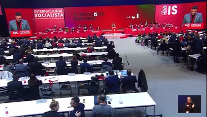 Pedro Sánchez se convierte en el primer español en ser nombrado presidente de la Internacional Socialista