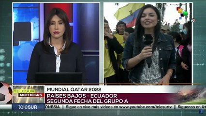 Ecuador empata con Países Bajos 1-1 y su afición lo celebra como victoria