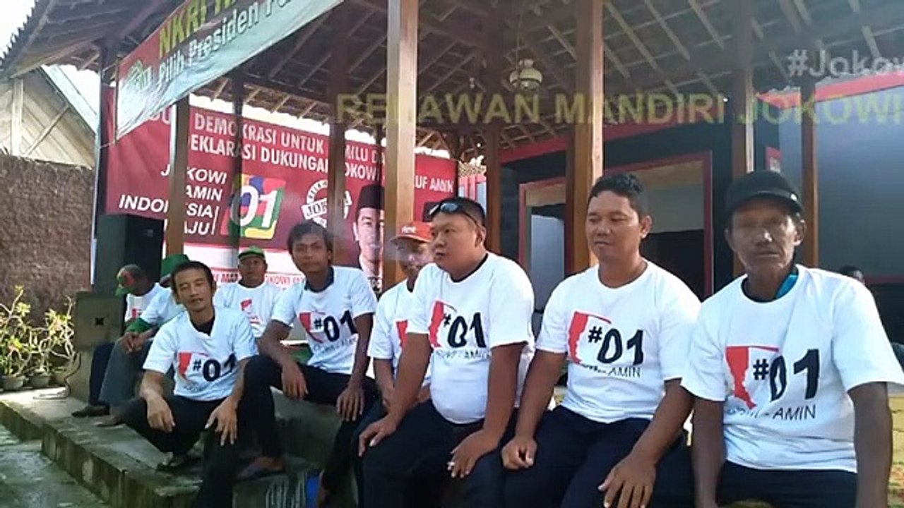 Supono: Memilih Pak Jokowi ya Indonesia Tambah Maju
