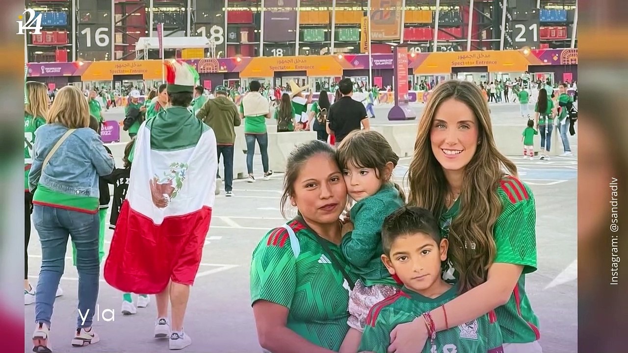Critican a esposa de futbolista mexicano por llevarse a su niñera al Mundial de Qatar: "es clasista"