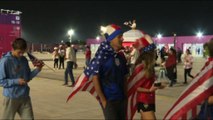 Mondiali Qatar, i tifosi inglesi e Usa arrivano allo stadio