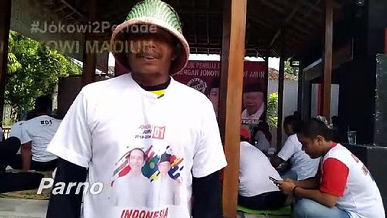 Parno: Pilih Pak Jokowi Sebab Pembangunan Nggih Lancar