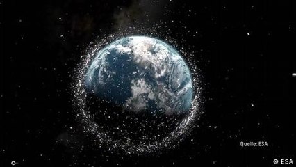 Was wird mit dem Weltraumschrott gemacht?