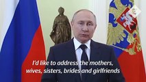 'I understand your worry' - Putin addresses mothers of Russian soldiers