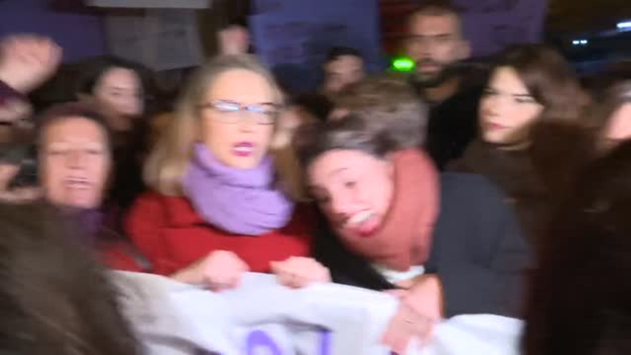 Irene Montero se desliga de la manifestación oficial contra la violencia machista