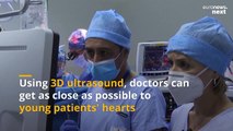 New miniature 3D heart probe can improve open heart surgery in babies