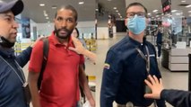 Ciudadano agredido en el aeropuerto interpondrá denuncia por racismo en contra del funcionario