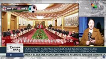Presidente Miguel Díaz-Canel y su homólogo chino Xi Jinping firman nuevos convenios de cooperación