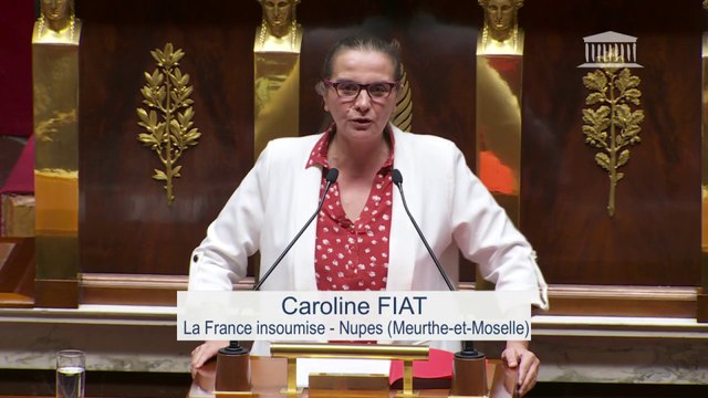 Caroline Fiat (LFI): C'est une image inadmissible du gouvernement que nous avons vue hier