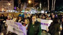 500 manifestantes en Palma en la marcha contra la violencia machista
