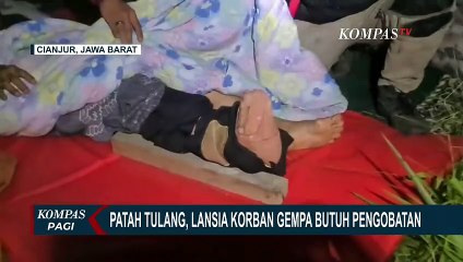 Sejumlah Lansia Alami Patah Tulang di Tenda Pengungsian, Butuh Bantuan Segera!