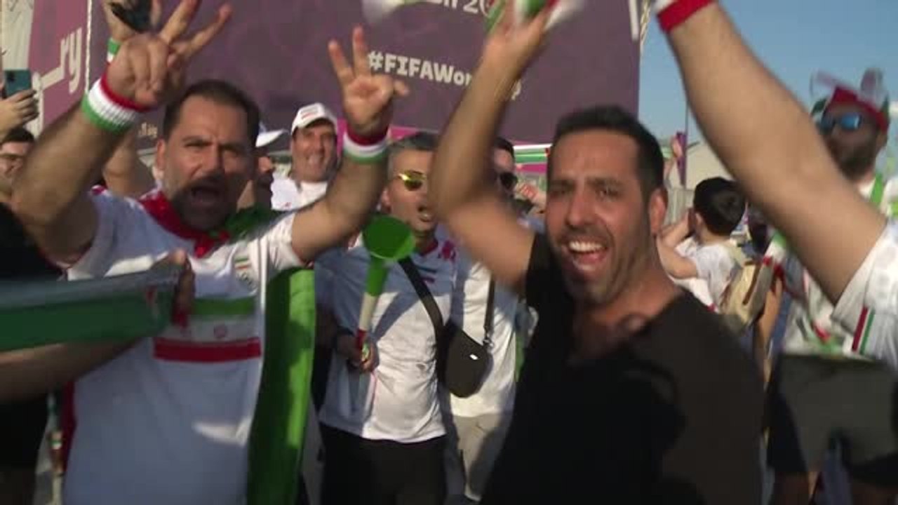 Iran-Fans feiern Sieg: 