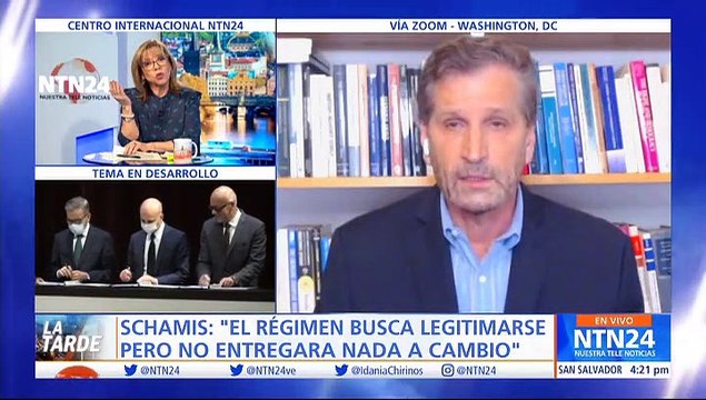“El régimen de Maduro necesita legitimarse, pero pretende que eso ocurra a cambio de nada”: Héctor Schamis