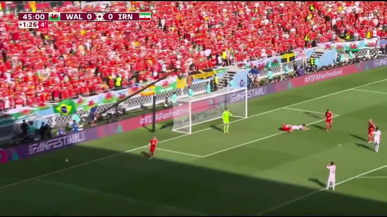 Wales vs Iran Highlights And All Goals