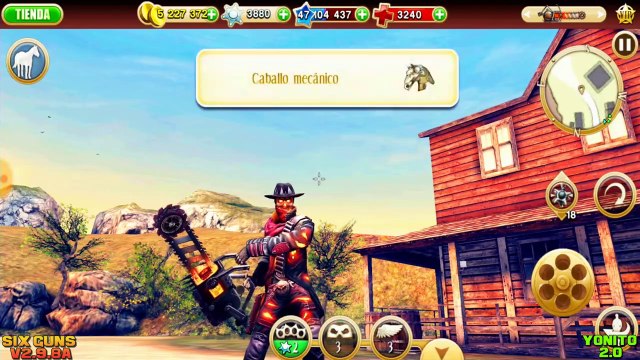 SIX GUNS NUEVA APK MOD V2.9.6A PARA ANDROID OFFLINE 2021