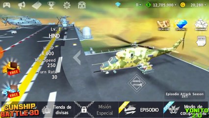 GUNSHIP BATTLE EL SUPER APK MOD V2.8.21 DESCARGALO YA 2021