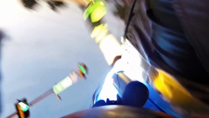 Red Light Runner Hits Motorcyclist