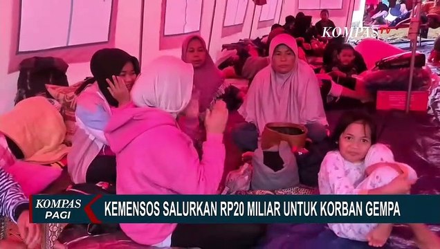 Salurkan Bantuan Rp20 Miliar, Kemensos Pasang Tenda Hingga Bangun 16 Dapur Umum di Sejumlah Titik!