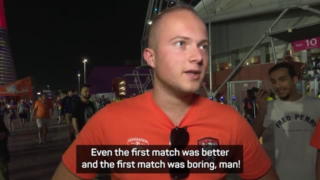 Netherlands fans split on Ecuador draw