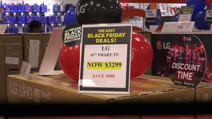 CUSTOMERS CASH IN ON BLACK FRIDAY