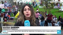 Manifestaciones en contra de la violencia machista en conmemoración del 25N en Colombia
