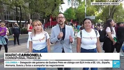 Informe desde Ciudad de México: manifestantes recordaron a víctimas de feminicidio