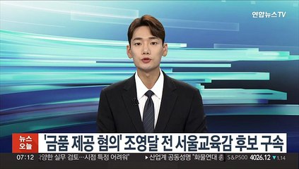 '금품 제공 혐의' 조영달 전 서울교육감 후보 구속
