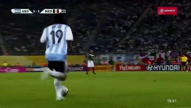 Goles mundialistas de Argentina a México: los bombazos de La Fiera Rodríguez y Carlitos