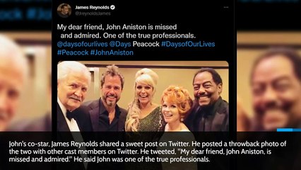 Days Of Our Lives Co-stars Say Final Goodbyes To the Late John Aniston