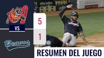 Resumen Tigres vs Bravos 25-nov