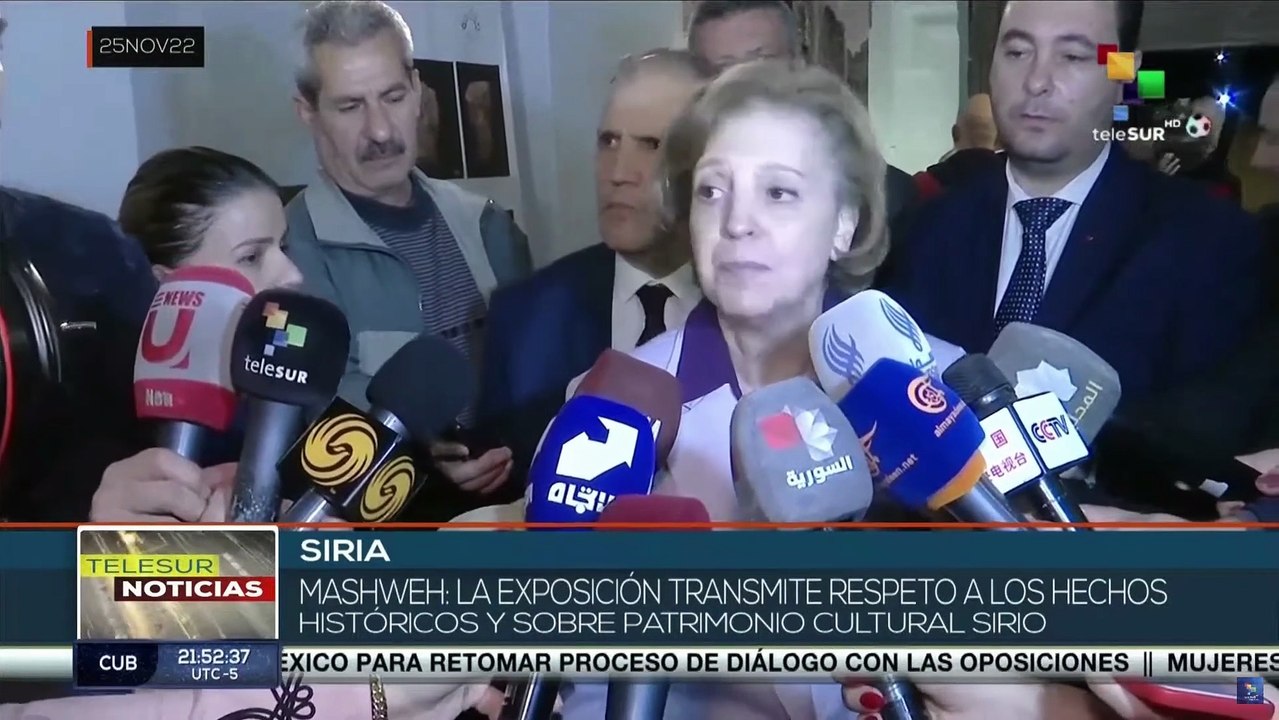 Siria: Museo Nacional de Damasco acogió exposición de antigüedades en tributo a mártires del patrimonio cultural