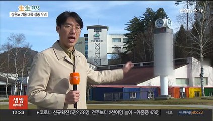 포근한 날씨에 겨울왕국 강원도 '비상'